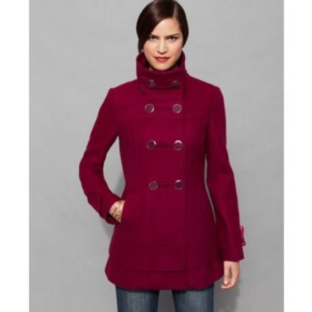 🎉HP🎊Kenneth Cole Jacket, long sleeve, tiered hem - Picture 2 of 3